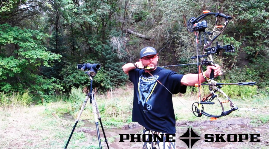 PHONE SKOPE TIPS & TACTICS: Use Your Phone Skope to Site in Your Bow