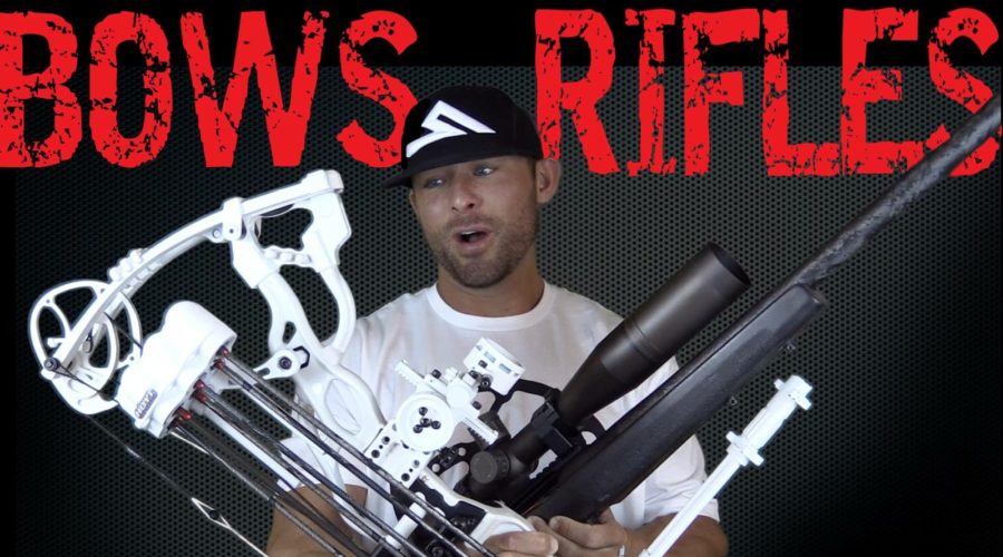 ZAC GRIFFITH BOWS Vs RIFLES:  WHICH IS BETTER?!?!?!